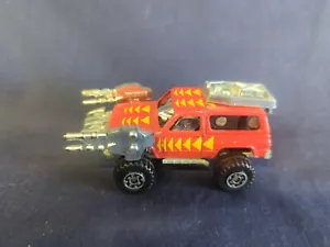 Matchbox Parasites Destructite Chevy Blazer 1985 Red Van 4X4 Toy Car - Picture 1 of 8