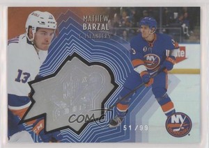 2021-22 Upper Deck Extended Series SPx Finite Spectrum /99 Mathew Barzal #SF-31