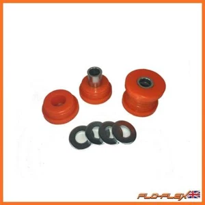 Ford Escort RS Turbo S1,1600i & S2 Front Outer Track Control Arm Bush Set Poly - Imagen 1 de 2