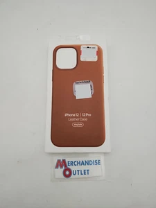 Apple MHKF3ZM/A Fitted Case for Apple iPhone 12/12 Pro - Saddle Brown - Picture 1 of 2