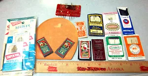 Vintage Nähnadelsets, verschiedene 10 verschiedene Marken, tolle Sammelgruppe - Bild 1 von 6