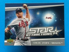 2006 Upper Deck Star Attractions Chuck James #SA-JA