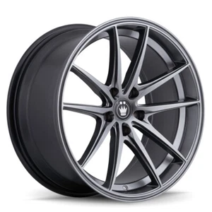 18x8 +45 Konig Oversteer 5x100 Opal Wheels (Set of 4) - Picture 1 of 2