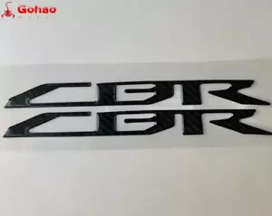 Real Carbon Fiber Tank Embelm For CBR125 250 300 350 500 600 650 900 1000 1100 - Picture 1 of 6