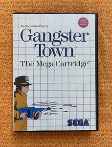 GANGSTER TOWN - SEGA MASTER SYSTEM - GOOD CONDITION - COMPLETE WITH MANUAL - Foto 1 di 4
