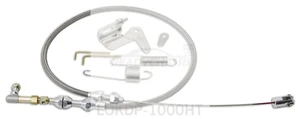 Lokar Duo-Pak Hi-Tech Throttle Cable w/Brackets DP-1000HT - Picture 1 of 2
