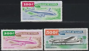 EDSROOM-19435 Guinea C12-C14 MNH 1959 Complete Airmail Planes CV$12.10 - Picture 1 of 1