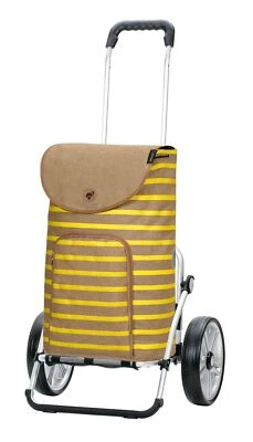 Andersen SHOPPER MANUFAKTUR Royal Shopper Eske Einkaufstrolley Yellow beige