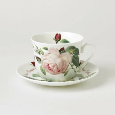 Jumbastase con plato inferior Versailles Roy Kirkham porcelana rosas 296900 flores