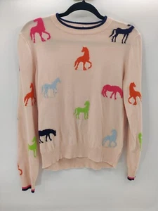 Maglione THML donna "Hold Your Horses" panna multicolore taglia media - Foto 1 di 9