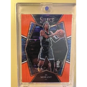 2021-22 Select Ja Morant Premier Level Neon Orange Pulsar Prizm #03/15 Grizzlies - Picture 1 of 2