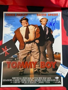 FOTO 16x20 DAVID SPADE AUTOGRAFATA FIRMATA! TOMMY BOY! RICHARD! BECKETT COA! - Foto 1 di 1