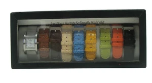 Kessaris 9 in 1 Watch Wardrobe Set Reusable Watch Valet Multi-Color Watch Bands - Picture 1 of 8
