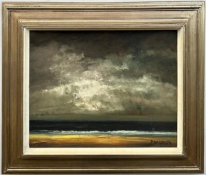 Paul Permeke (Belgium, 1918-1990) : Seascape, signed oil on board - Picture 1 of 8