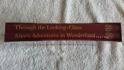 Folio Society Book : Lewis Carroll, Alice's Adventures & Through The Look Glass Foto 1 de 2