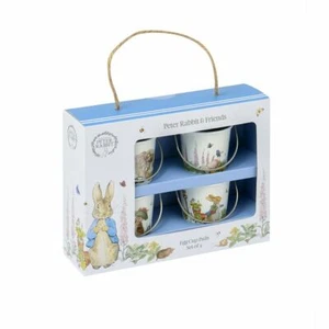 Stow Green Peter Rabbit Classic Egg Cup Pails Set of 4 - Picture 1 of 1