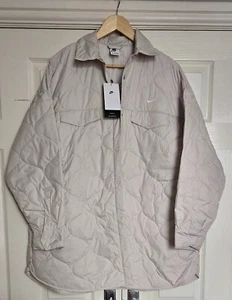 Nike Women's Sportswear Essentials Quilted Oversixed Trench Coat - Size XL - Picture 1 of 12