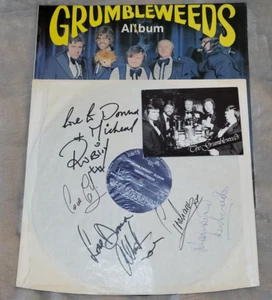 Grumbleweeds LP Album 1976 UK north west gramophone NWG76104 Signed see photos - Foto 1 di 4