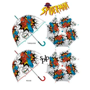 Spider-Man Umbrella Clear Manual Opening Random Color 68cm NEW - Picture 1 of 4