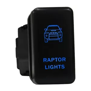 LUCES RAPTOR 8C70B Interruptor pulsador 12V LED AZUL para Toyota Tundra Tacoma Land Cr... - Imagen 1 de 1