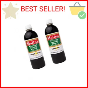 Molina Mexican Natural Vanilla Blend with Pure Vanilla Extract, 33.86 Fl Oz. (2 - Picture 1 of 2