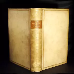 * Fine Binding * The Works of Edmund Spenser Faerie Queene Etc New Edition 1877 - Foto 1 di 11