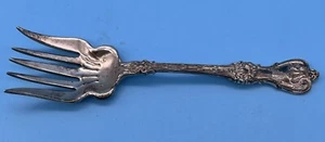 WHITING MANF CO 1901 King Edward Sterling Silver 5 5/8" Sardine Fork 45 Grams - Picture 1 of 6