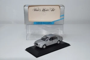 B2 1:43 MINICHAMPS MIN 032102 MERCEDES-BENZ C280 C 280 SPORT SILVER GREY NMIB - Imagen 1 de 20
