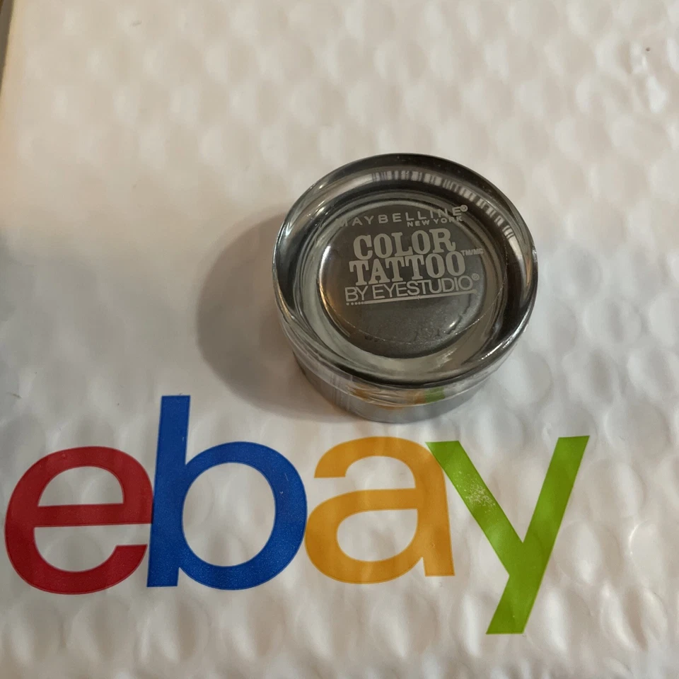 SEALED Maybelline Color Tattoo Eye Shadow Cream Gel 15 AUDACIOUS ASPHALT - Image 1 of 2