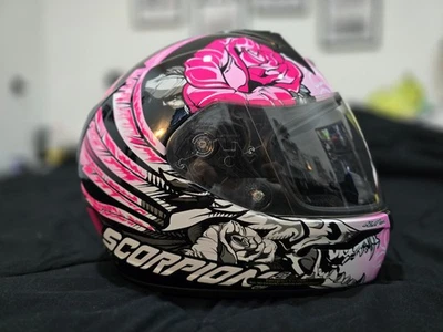 Womens Small Scorpion EXO R410 Helmet - Image 1 of 4