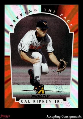 Nuevo Pinnacle Keeping the Pace #14 1997 Cal Ripken Jr. Orioles Foto 1 de 2