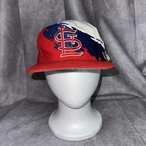 Vintage 90’s Logo Athletic St. Louis Cardinals Splash Hat MLB Baseball SnapBack - Bild 1 von 14