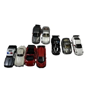 Kinsmart Assorted 1:36 Scale Die Cast Cars Lot (9) Porsche, Lamborghini, RX-7 - Picture 1 of 10