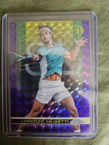 2024 Topps Sapphire Lorenzo Musetti PURPLE /15 - Picture 1 of 2