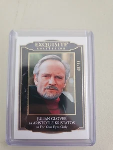 2024 James Bond Exquisite Julian Glover /99 - Picture 1 of 2