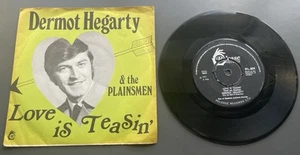 Dermot Hegarty & The Plainsmen - Love Is Teasin’ 7” Single Release Ireland - Picture 1 of 2