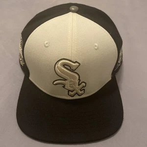 Gorra Chicago White Sox Snap Back negra blanca MLB béisbol Comiskey Park para hombre - Imagen 1 de 13