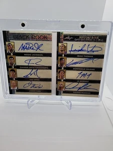 2025 Leaf History Book Sports Ch.2 Magic, Yao, Giannis, Kidd, Nique, Morant 1/3 - Picture 1 of 7