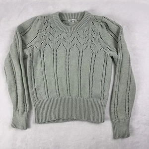 Madewell Strickpullover Damen Gr. M Sommerstich offen grün " - Bild 1 von 6