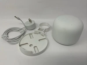 Google Nest WIFI AC1200 Add-on Point Range Extender Model H2E White w/Power - Picture 1 of 10