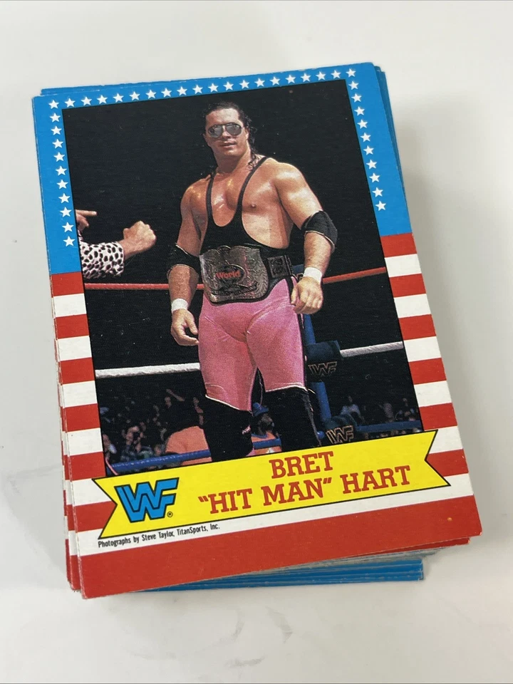 O Pee Chee (OPC) WWF 1987 75 Cards Complete Set featuring Hulk Hogan - Image 1 of 4