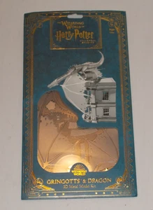 Universal Studios EXCLUSIVE Harry Potter Gringotts & Dragon 3D Metal Model Kit - Picture 1 of 6