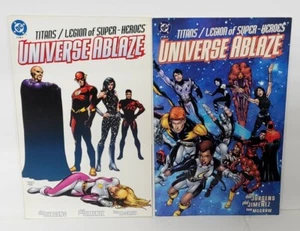 Universe Ablaze | DC Comics | Titans Legion Of Super Heroes | Issue # 1 & 2 - Picture 1 of 1