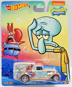 HOT WHEELS REAL RIDERS SPONGE BOB SQUAREPANTS 34' DODGE DELIVERY *W/FREE SHIP* - Picture 1 of 2