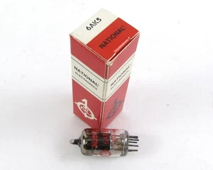 National Electronics 6AK5 Vintage Elektronenröhre mit OVP - Bild 1 von 3