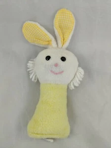 Eden Rabbit Rattle Plush 9 Inch Stuffed Animal Toy - Picture 1 of 5