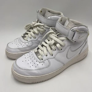Nike Air Force 1 One Mid Triple White All Leather Original CW2289-111 Herren 9,5 - Bild 1 von 18
