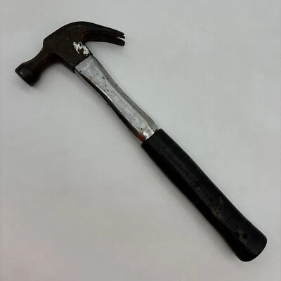 Vintage Sears Craftsman 3838-13 oz. Martillo de garra mango de metal EE. UU. Foto 1 de 4