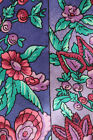 Gianni Versace Silk Tie Blue Lilac Burgundy Green & Pink Flowers A Fashion Idea