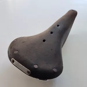 Brooks Leather Bicycle Saddle Seat bike Retro vintage brown - Picture 1 of 24